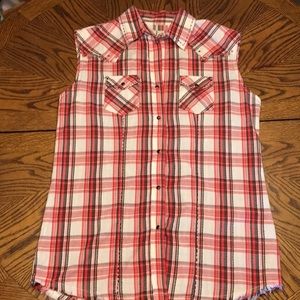 NWT Sherry Cervi Sleeveless Shirt